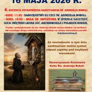 Odpust Parafialny - Uroczystość św. Andrzeja Boboli